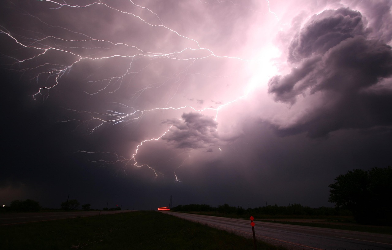 Bei Gewitter bleibst du am besten